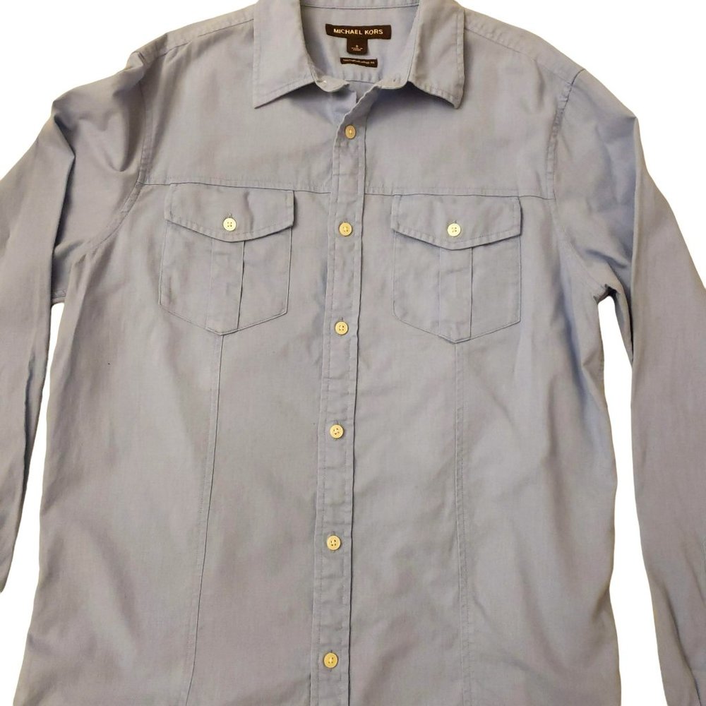 Michael Kors Long Sleeve Tailored Classic Fit Size Small.